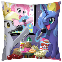 My little Pony Luna and Derpy pillow 40x40 cm